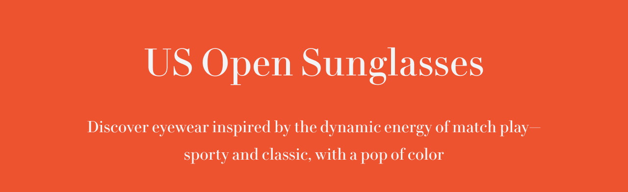 US Open Sunglasses