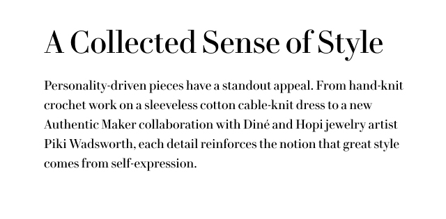 A Collected Sense of Style